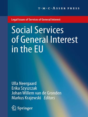 cover image of Social Services of General Interest in the EU